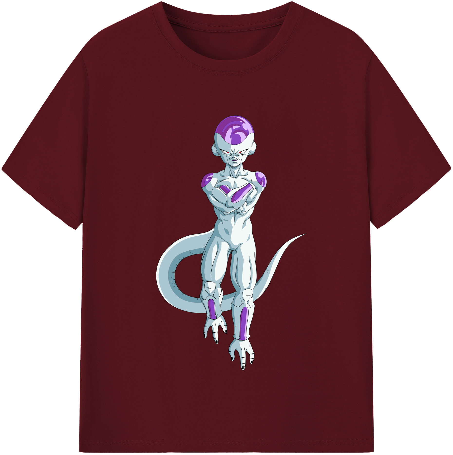 （画像用） ドラゴンボール フリーザ DRAGON BALL Frieza 綿100％半袖Tシャツ（フロントプリント）